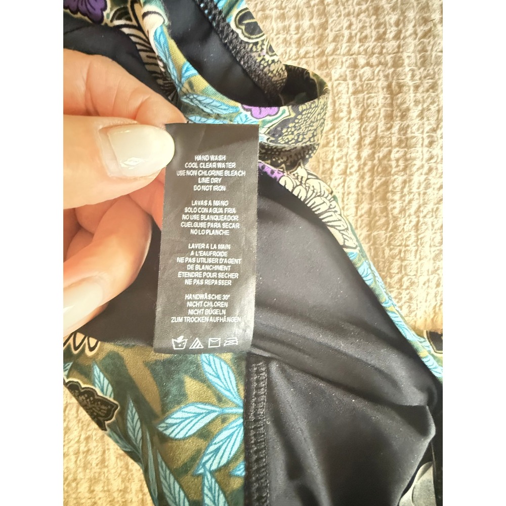 Amoressa Rhiannon Dream‎ Plunge One Piece Swimsuit Floral Miraclesuit NWT 6 - Picture 7 of 9